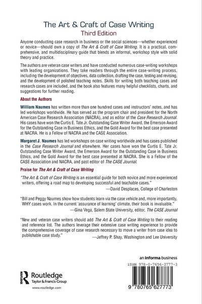 Produktbild: The Art and Craft of Case Writing