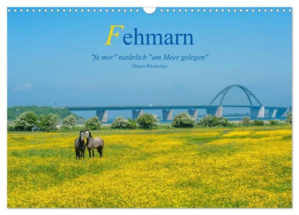 Produktbild: Fehmarn - "fe mer" nat&uuml;rlich "am Meer gelegen" (Wandkalender 2026 DIN A3 quer), CALVENDO Monatskalender