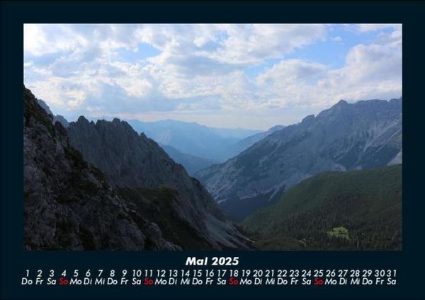 Produktbild: Berge 2025 Fotokalender DIN A5