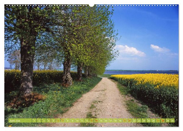 Produktbild: Landwirtschaft Natur pur Mecklenburg-Vorpommern (Wandkalender 2026 DIN A2 quer), CALVENDO Monatskalender