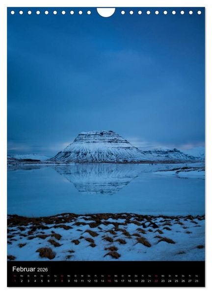 Produktbild: Island - Wundervolle Landschaften (Wandkalender 2026 DIN A4 hoch), CALVENDO Monatskalender