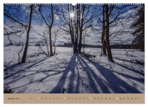 Produktbild: Unser Wald - Magische Sichten in norddeutsche W&auml;lder (Wandkalender 2026 DIN A2 quer), CALVENDO Monatskalender
