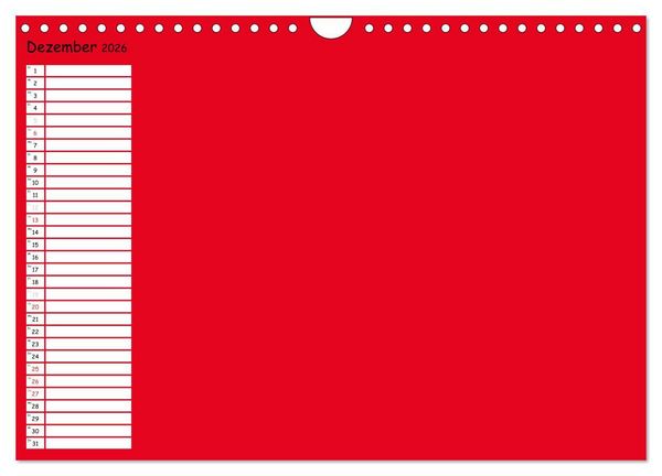 Produktbild: Bunter Bastelkalender (Wandkalender 2026 DIN A4 quer), CALVENDO Monatskalender