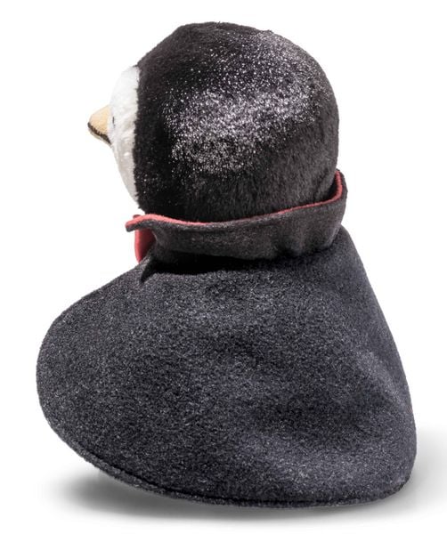 Produktbild: Steiff 057199 - Nibble der Vampir Pinguin, stehend, Pl&uuml;sch, 15 cm