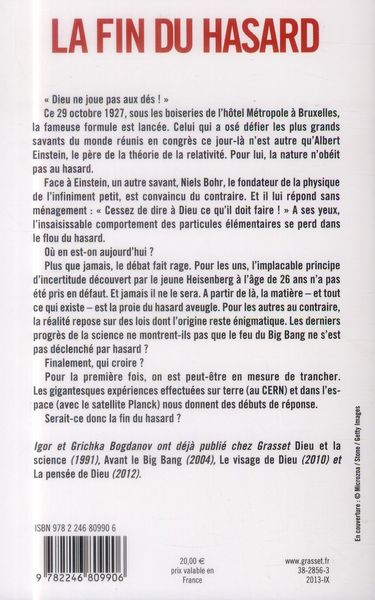 Produktbild: La fin du hasard