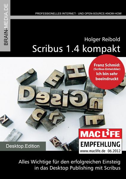 Produktbild: Scribus 1.4 kompakt