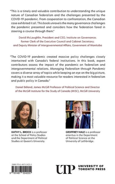 Produktbild: Managing Federalism through Pandemic