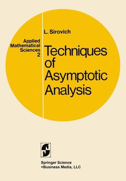 Produktbild: Techniques of Asymptotic Analysis