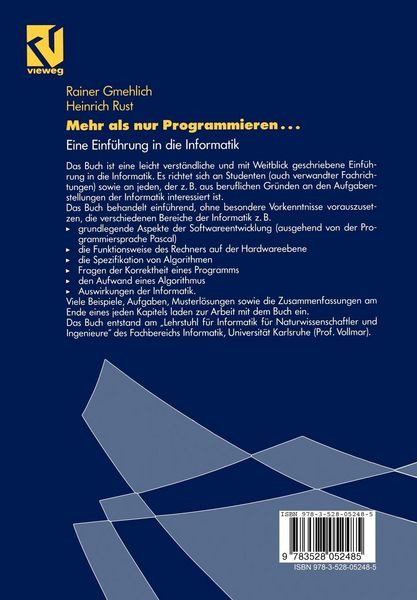 Produktbild: Mehr als nur Programmieren&hellip;