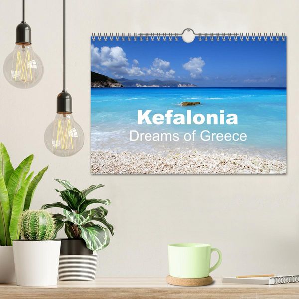 Produktbild: Kefalonia - Dreams of Greece (Wall Calendar 2026 DIN A4 landscape), CALVENDO 12 Month Wall Calendar