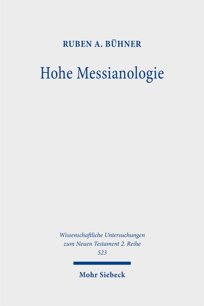 Produktbild: Hohe Messianologie