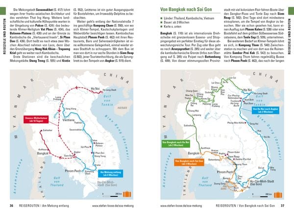 Produktbild: Stefan Loose Reiseführer Südostasien, Die Mekong Region