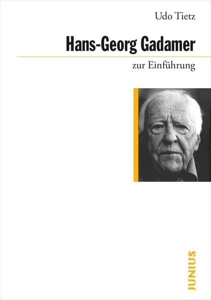 Produktbild: Hans-Georg Gadamer zur Einf&uuml;hrung