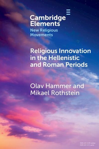 Produktbild: Religious Innovation in the Hellenistic and Roman Periods