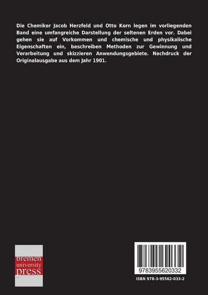 Produktbild: Chemie der seltenen Erden