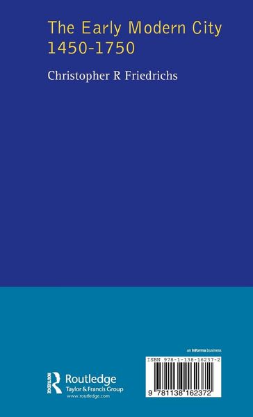 Produktbild: The Early Modern City 1450-1750