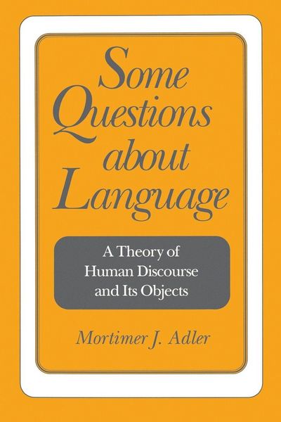 Produktbild: Some Questions about Language