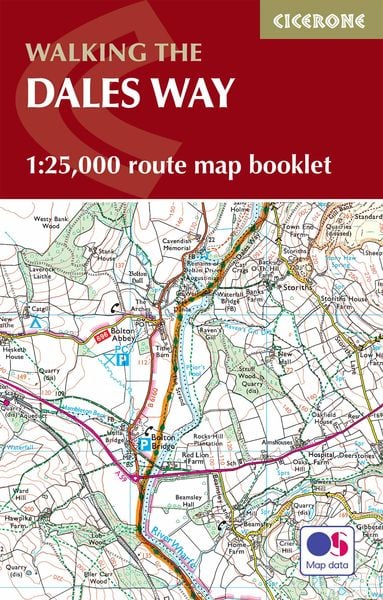 Produktbild: The Dales Way Map Booklet