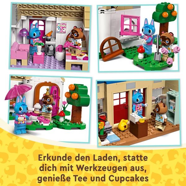 Produktbild: LEGO Animal Crossing 77050 Nooks Laden und Sophies Haus Spielzeug mit Figuren