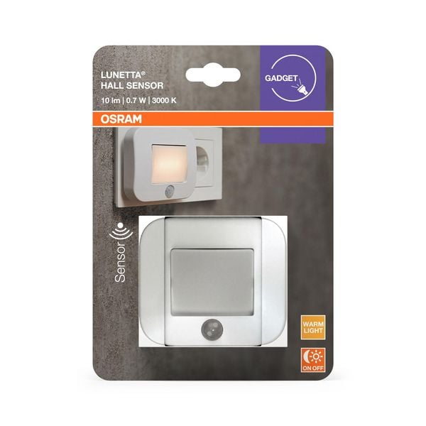 Produktbild: OSRAM HOMELIGHTING Lunetta Hall Sensor White 4099854532153 LED-Nachtlicht