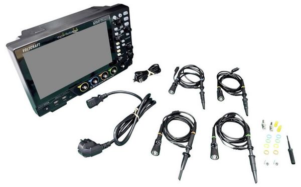 Produktbild: VOLTCRAFT ADO-3504 Digital-Oszilloskop 350 MHz 2.5 GSa/s 250 Mpts 12 Bit Digital-Speicher (DSO) 1 St.