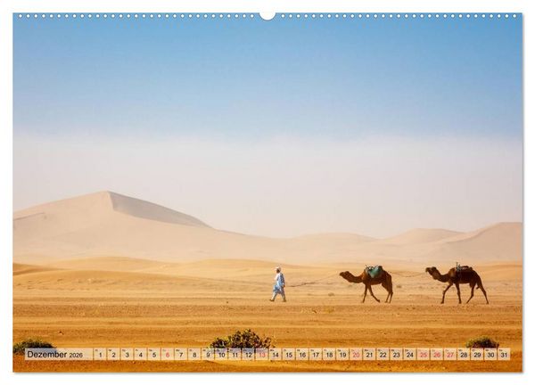 Produktbild: Marokko: Marrakesch, Atlas, Sahara, F&egrave;s (hochwertiger Premium Wandkalender 2026 DIN A2 quer), Kunstdruck in Hochglanz