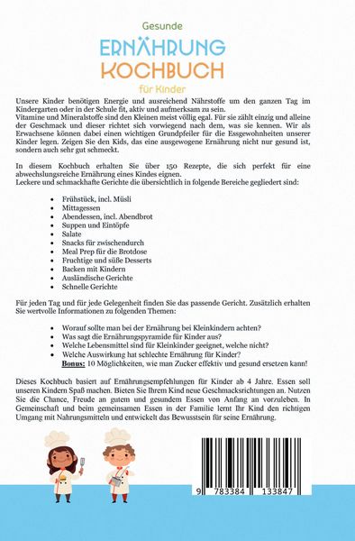 Produktbild: Kochbuch f&uuml;r Kinder! Gesundes Essen, das Kinder lieben werden.