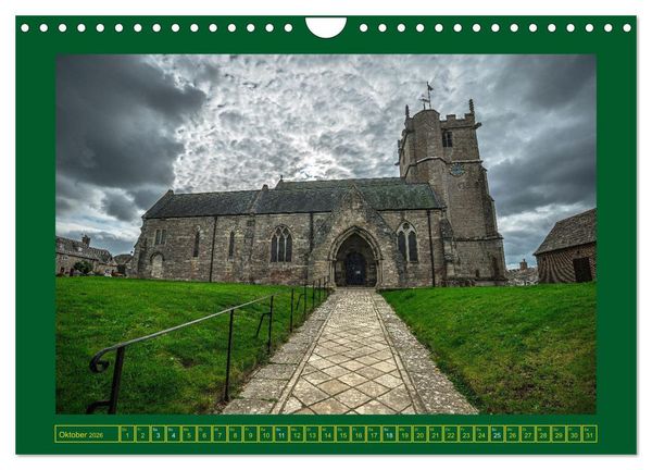 Produktbild: Rundreise: Dorset in sieben Tagen (Wandkalender 2026 DIN A4 quer), CALVENDO Monatskalender