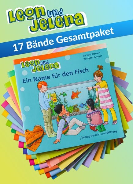 Leon und Jelena Gesamtpaket – Band 1-17, Taschenbuch von Rüdiger Hansen,Raingard Knauer, Verlag Bertelsmann Stiftung, 978-3-86793-991-1