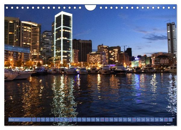Produktbild: Beirut - auferstanden aus Ruinen (Wandkalender 2027 DIN A4 quer), CALVENDO Monatskalender
