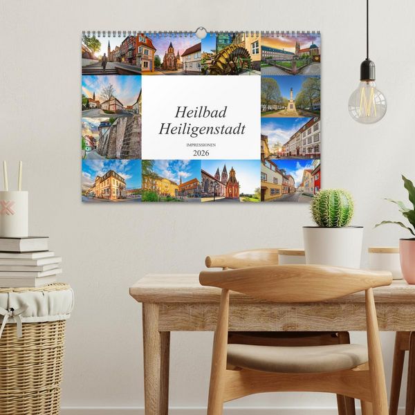 Produktbild: Heilbad Heiligenstadt Impressionen (Wandkalender 2026 DIN A3 quer), CALVENDO Monatskalender