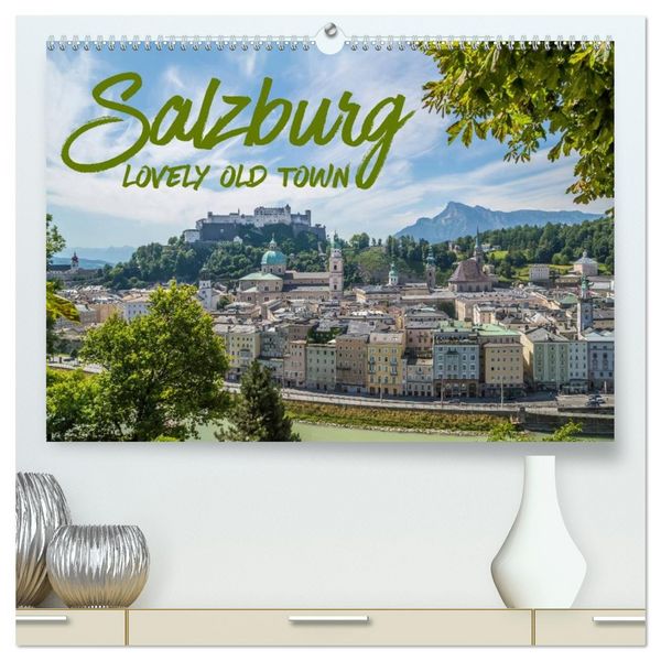 Produktbild: SALZBURG Lovely Old Town (High Quality Premium Wall Calendar 2026 DIN A2 landscape),CALVENDO 12 Month Wall Calendar