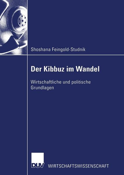 Produktbild: Der Kibbuz im Wandel