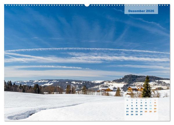 Produktbild: ALLG&Auml;U, im Wandel der Jahreszeiten. (Wandkalender 2026 DIN A2 quer), CALVENDO Monatskalender