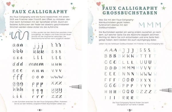 Produktbild: Design Paper A6 Alles Gute zu allem. Mit Handlettering-Grundkurs