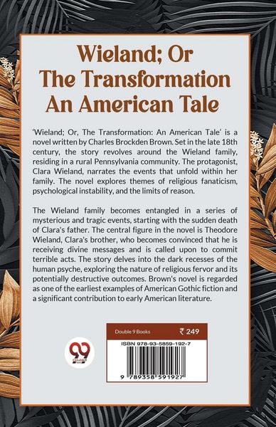 Produktbild: Wieland; Or The Transformation An American Tale
