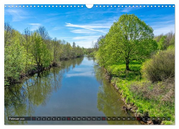 Produktbild: Entlang der Rur im Kreis Heinsberg (Wandkalender 2026 DIN A3 quer), CALVENDO Monatskalender
