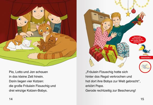 Leserabe 1. Lesestufe - Weihnachtsgeschichten