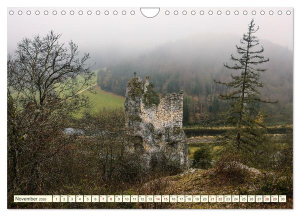Produktbild: Impressionen aus dem Oberen Donautal (Wandkalender 2026 DIN A4 quer), CALVENDO Monatskalender