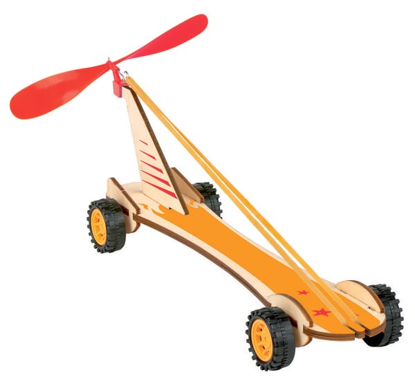 Produktbild: Ph&auml;noMINT Bausatz Rennwagen mit Gummimotor