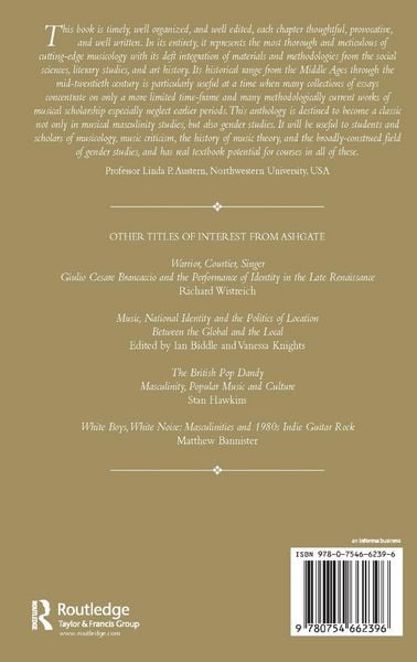 Produktbild: Masculinity and Western Musical Practice