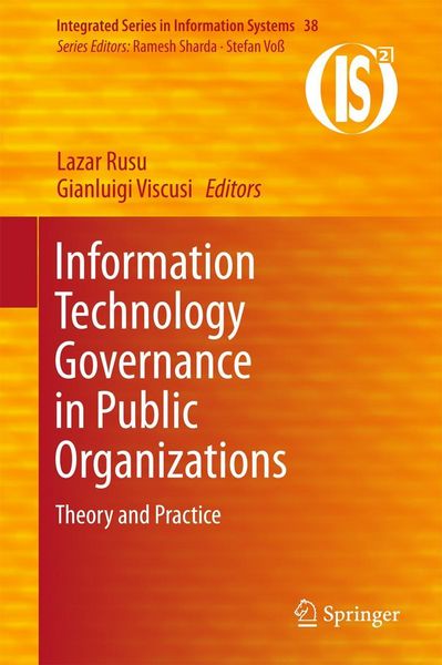 Produktbild: Information Technology Governance in Public Organizations