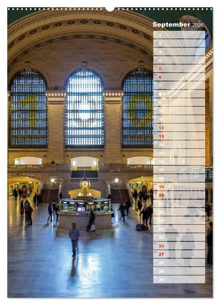 Produktbild: New York City Geburtstagskalender (hochwertiger Premium Wandkalender 2026 DIN A2 hoch), Kunstdruck in Hochglanz