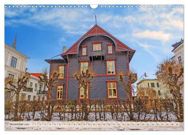 Produktbild: Winterliches Oslo (Wandkalender 2026 DIN A3 quer), CALVENDO Monatskalender