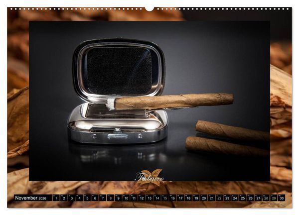 Produktbild: Tobacco - Genuss und Flair der Tabakkultur (Wandkalender 2026 DIN A2 quer), CALVENDO Monatskalender