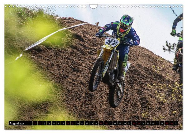 Produktbild: Motocross Racing 2026 (Wandkalender 2026 DIN A3 quer), CALVENDO Monatskalender