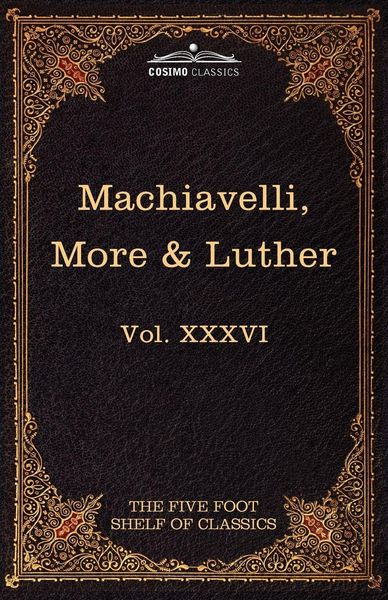 Produktbild: Machiavelli, More & Luther