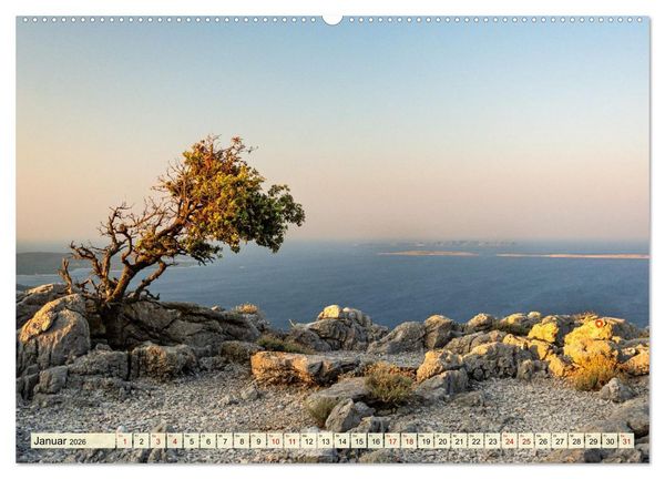Produktbild: Lo&scaron;inj - Inselzauber in der Adria (hochwertiger Premium Wandkalender 2026 DIN A2 quer), Kunstdruck in Hochglanz