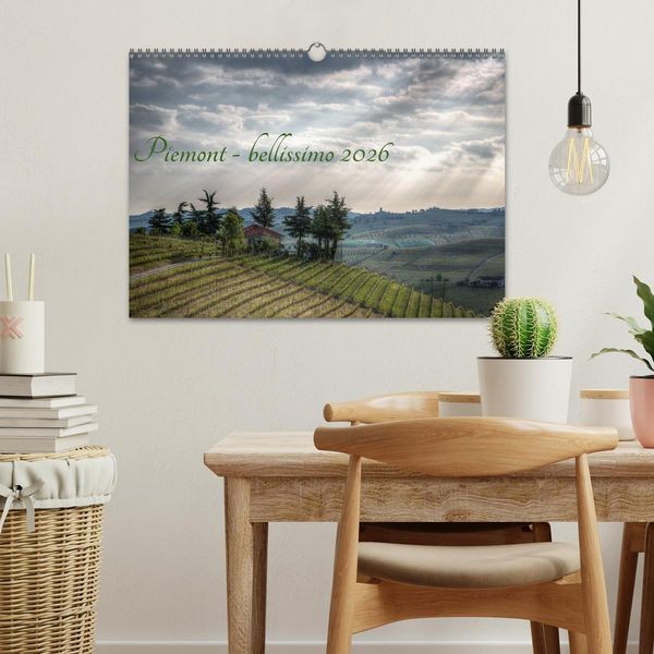 Produktbild: Piemont - bellissimo 2026 (Wandkalender 2026 DIN A3 quer), CALVENDO Monatskalender