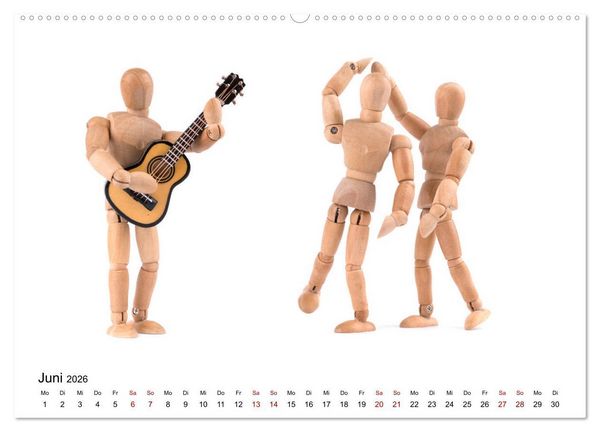 Produktbild: Und immer wieder mit Liebe (Wandkalender 2026 DIN A2 quer), CALVENDO Monatskalender